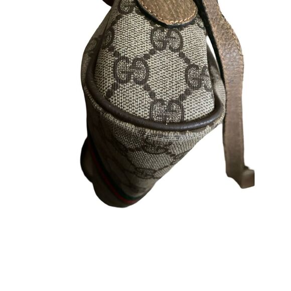 Vintage GUCCI Web Sherry Line Crossbody Bag - Picture 7 of 9